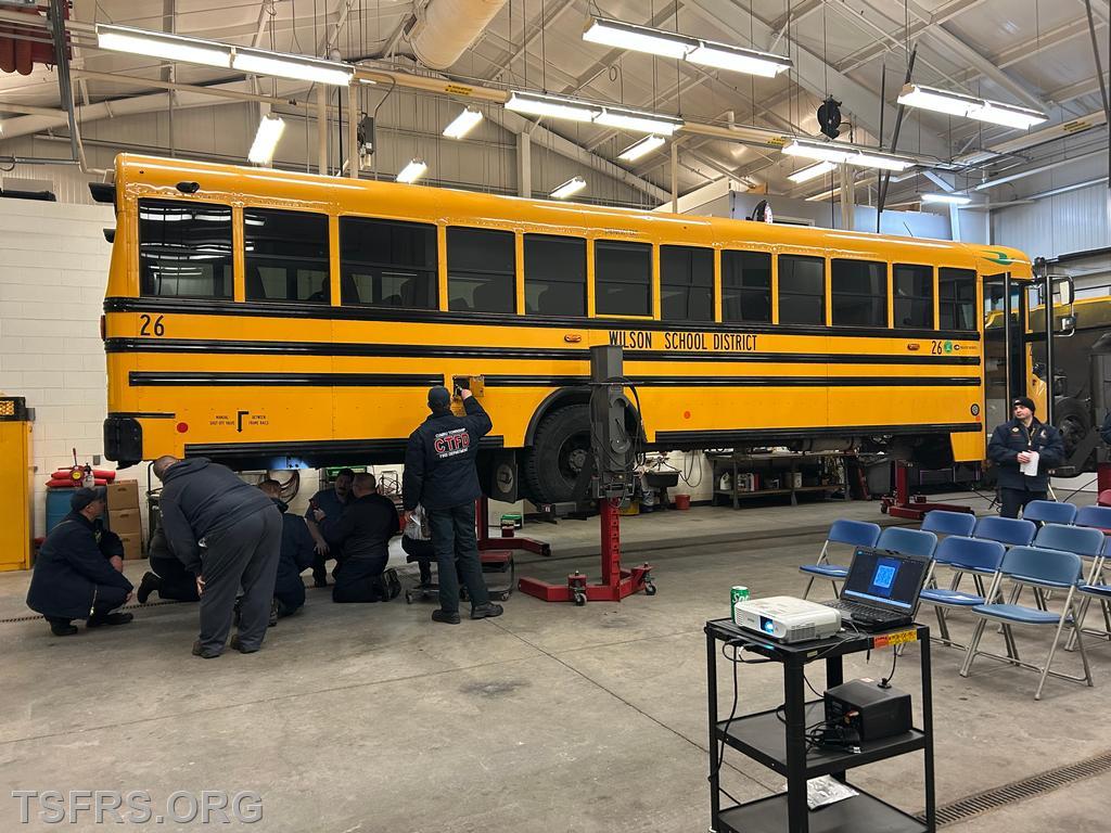 Monday Night Drill--Propane School Bus - Township of Spring Fire Rescue ...