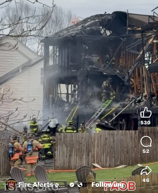 2nd Alarm in Wernersville - Township of Spring Fire Rescue Services